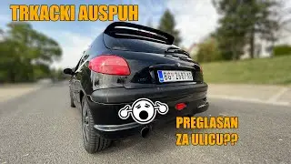 PEUGEOT 206 GTi | TRKACKI AUSPUH i POLIRANJE * DRUGI AUTO *