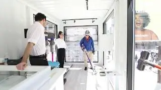 Glass Room and Two-Floor Cantilever Shipping Container Structure | Loki Box Deisgn