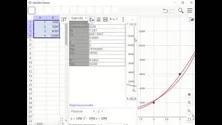 2P - Regresjonsanalyse i GeoGebra