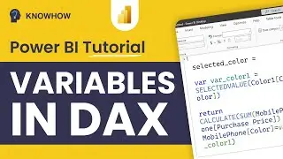 How To Use Variables In DAX Formula With Power BI