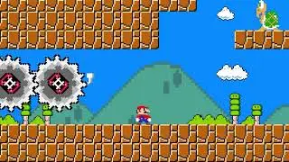Super Mario Bros. but Mario Escape From Chrome Dinosaur Game | Game Animation