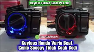 Keyless Honda Beat Scoopy Genio Vario Tidak Coak Bodi Buat Di Pasang Ke Vario 150 Kirim Ke Ciputat