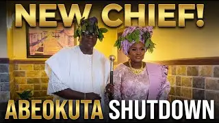 ABEOKUTA SHUTS DOWN AT CHIEFTAINCY CEREMONY OF AKOGUN IDDO GBAGURA &HIS WIFE,AS ERELU AKOGUN IDDO