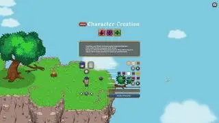 Overthrown Character Creation (2D MMORPG)