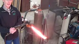 Oxyacetylene Turn-On/Off Procedure