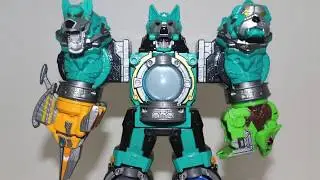 Uchuu Sentai Kyuranger DX Cerberus Voyager Review (JulioToyReviews)