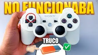 REPARÉ MI MANDO de PS3 con una GOMA PARA BORRAR🚀