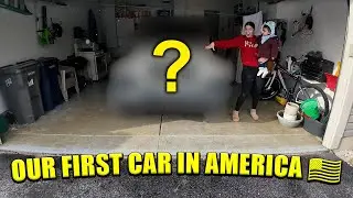 Our FIRST Car in America 🇺🇸 + Our First Few Days Living Here!