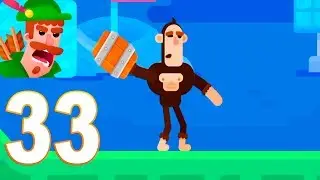 Bowmasters - Mr. Moyer Gameplay Walkthrough Part 33 (iOs, android)