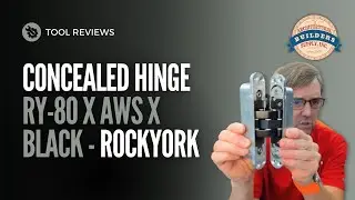 Concealed Hinge RY-80 x AWS x Black &ndash; RockYork Hardware Review