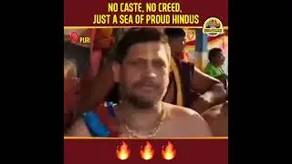 No Caste, No Creed, Just a Sea of Proud Hindus
