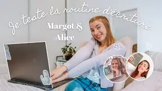 Je réécris comme Margot et Alice ♥