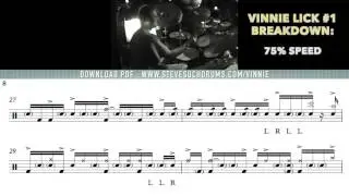 Vinnie Colaiuta LICK #1 -  [ 24 Days Of Vinnie ]