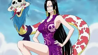 One Piece 468 ITA - Boa Hancock colpisce Smoker per proteggere Luffy / Rufy