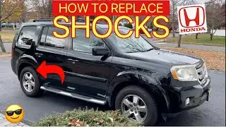 Замена заднего амортизатора HONDA PILOT &mdash; легко!