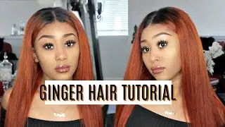 РУКОВОДСТВО ПО ОКРАШИВАНИЮ ВОЛОС В ЦВЕТ ЖЖЁЛЫЙ АПЕЛЬСИН/ИМБИРЬ | Julia Hair Malaysian Body Wave