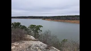 Hiking Around Meridian Lake: Meridian State Park, Bosque Hiking Trail, in Meridian, Texas