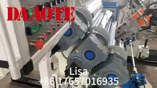 Plastic PP PE transparent sheet/film extruder machine