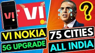 Vi Nokia 4G 60000 Sites Upgrade | Vi Nokia 5G Tower Installation #trending #technoneil