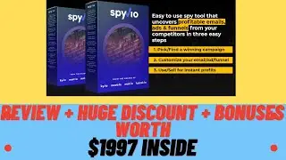 Spyvio Review 👉Demo And 🎁Bonuses🎁 Worth 💲1997 For👉 [Spyvio Review]👇