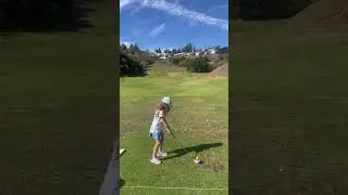 Perfect Swing Challenge &ndash; Can a 6-Year-Old Beat Her Best #girlgolfer #mygolflife #jrgolfer #golfgirl