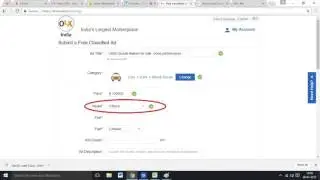 How to post free Ad on OLX