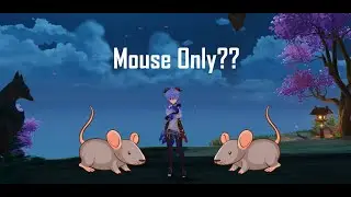 Mouse ONLY - Solo Ganyu vs Raiden Boss 1hp Taken