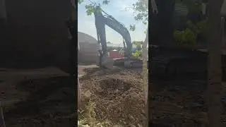 Building the foundation for the ramp going into our motorhome