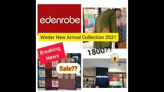 Edenrobe Winter New Arrival Collection 2021 ll Edenrobe  Flat sale on Summer Collection