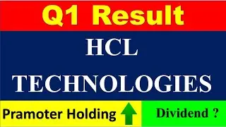 hcl tech q1 results 2022 | hcl tech results today | hcl tech share news today | Asset Commando