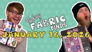 Friday Fabric Finds 1-16-26: Friday Favorites Are Here! 💕