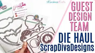 ScrapDivaDesigns Guest Design Team Haul, Metal Die Haul to make ALBUMS!