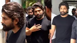 Allu Arjun Visits Narayan Das Narang House | Pushpa | Filmyfocus.com