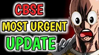 🔴 CBSE URGENT NOTICE CLASS 10 and CLASS 12 🔴 #cbselatesnews #cbsetodaynews #cbseclass10