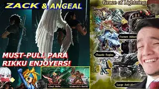 ZACK HACE A RIKKU LA MEJOR UNIDAD DEL JUEGO! (100% FACTOS!) || FFBE
