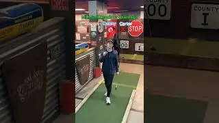 Соревнования по мини-гольфу на выбывание ❌ (Лунка 2) #минигольф