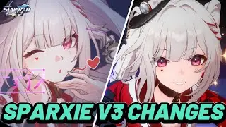 New Update!! A Ton of Buff For Sparxie!! Sparxie Beta V3 Changes!! - Honkai Star Rail
