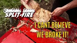 SPLIT-FIRE - | 2265 Splitting with Low pressure | HD 4K |