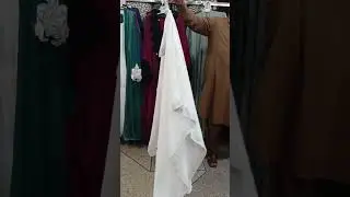 Halima Abaya With Stoller Georgette Fabric