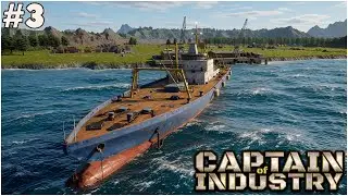 #3 NAVE RIPARATA INIZIA L'ESPLORAZIONE - CAPTAIN OF INDUSTRY - GAMEPLAY ITA