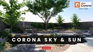 Corona sky & sun set करना सीखे 🔥 | Corona sky & sun setting | #3dsmax Tutorial