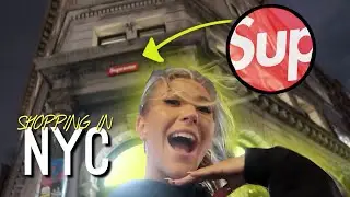 NYC VLOG | (Shopping at Supreme, Off- White, Nike, & more)