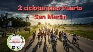 2 cicloturismo. Puerto San Martin #mtb #cicloturismo #drone 