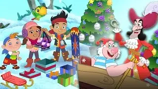 Hook's Merry Winter Treasure Hunt | Jake and the Neverland Pirates online game for kids