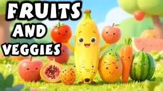 Fruits and Veggies Poem | Kids Learning Song | Healthy Food