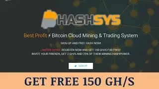 HashSys.io отзывы 2019, mmgp, обзор, Bitcoin Cloud Mining, get Free 150 Gh/s