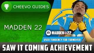 MADDEN NFL 22 - Saw It Coming | Achievement / Trophy Guide (Xbox) *Tendency Counter for a Turnover*