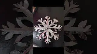 Christmas items made with paper #christmas#paper#snowflakes#star 