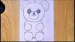 How to draw a teddy|| drawing video|| how to create teddy ||