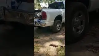 2003 DODGE  RAM 2500 5.7 HEMI straight piped #hemi ##dodge #exhaust #loud